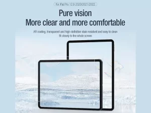 محافظ صفحه نمایش آیپد پرو 12.9 اینچ نیلکین Nillkin Pure AR Film Apple iPad Pro 12.9 2020/2021/2022