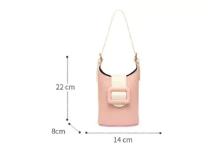 کیف دوشی زنانه طرح چرم TAOMICMIC D7060 Crossbody Phone Bag