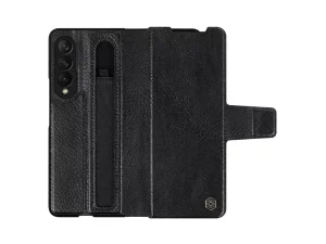 کیف چرمی محافظ نیلکین Nillkin Samsung Galaxy Z Fold 3 Aoge Leather Case