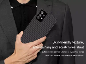 قاب محافظ فیبر نیلکین سامسونگ Nillkin Synthetic Fiber Samsung Galaxy A72 5G
