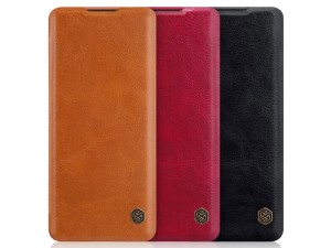 کیف چرمی نیلکین وان پلاس Nillkin Qin Leather Case OnePlus 8 Pro