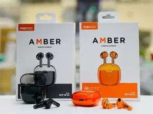 هندزفری بی سیم رسی RECCI REP-W50 Amber Wireless Earbuds