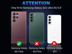 محافظ لنز دوربین سامسونگ گلکسی اس 23 اولترا رینگی Samsung Galaxy S23 Ultra Camera Lens Glass Ring Protector