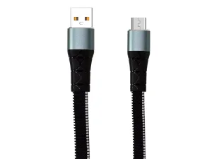 کابل میکرو یو اس بی فست شارژ 2.4 آمپر 1 متری ارلدام Earldom EC-170M USB to micro USB cable