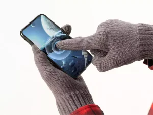 دستکش زمستانی شیائومی مخصوص گوشی‌های هوشمند Xiaomi FO model ST202110 Touch screen gloves