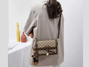 کیف دوشی و کراس بادی زنانه women&#39;s shoulder bag 2023 new fashion crossbody bag small square 5813
